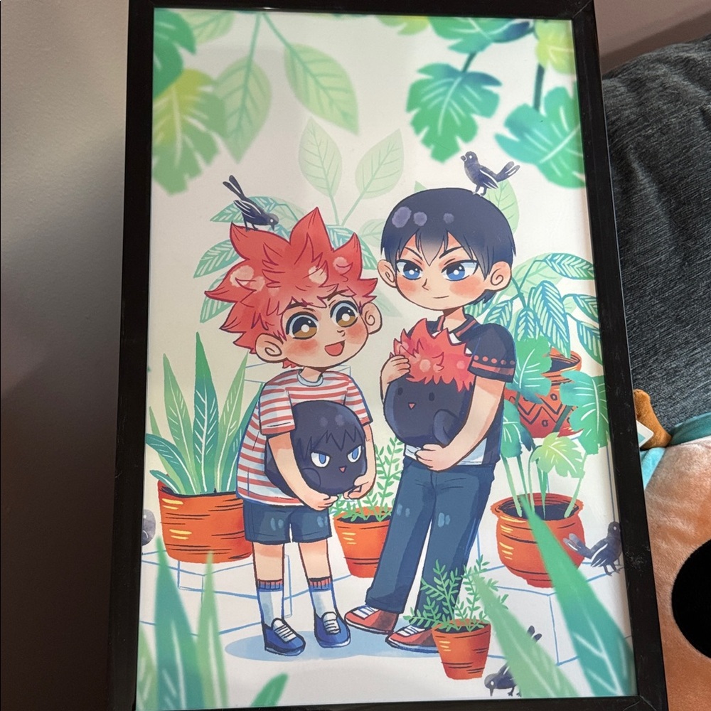 Haikyuu Anime Art Print with Characters